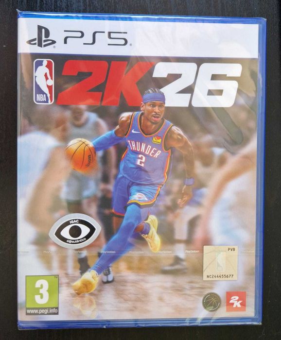 Jogo PS5 NBA 2K26 - Selado
