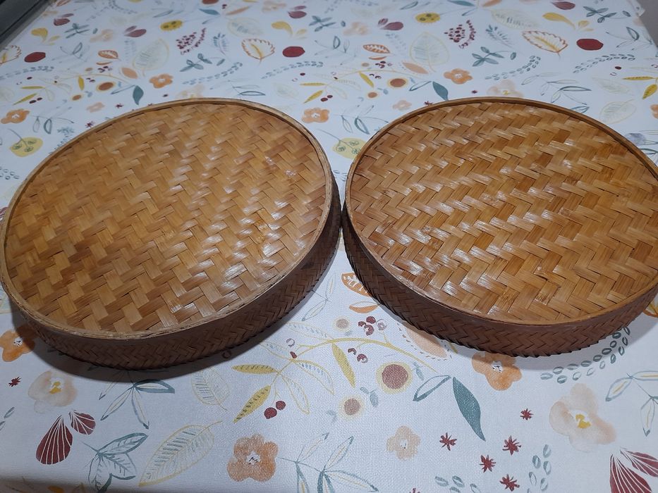 Cestos de verga vintage.