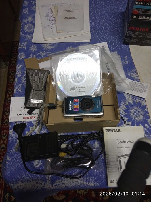 Фотоапарат Pentax Optio W60