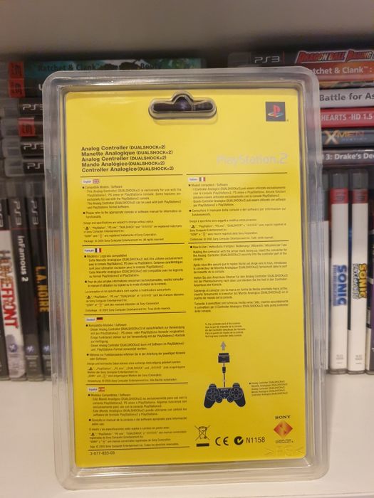 Dualshock 2 NOVO/SELADO - Playstation 2