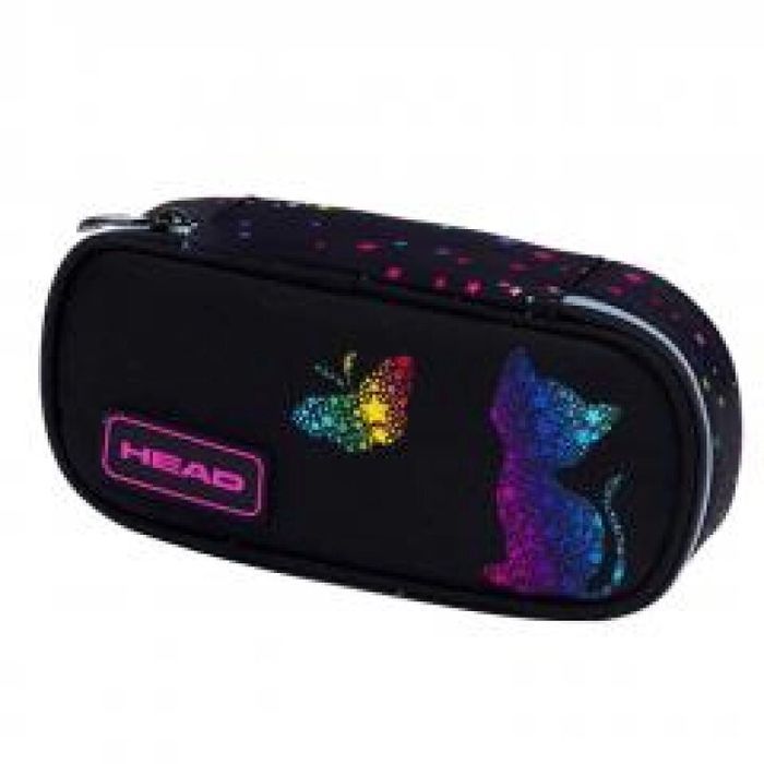 Piórnik Head Golden Effect Rainbow Kitty AC6 ASTRA papiernicze ,