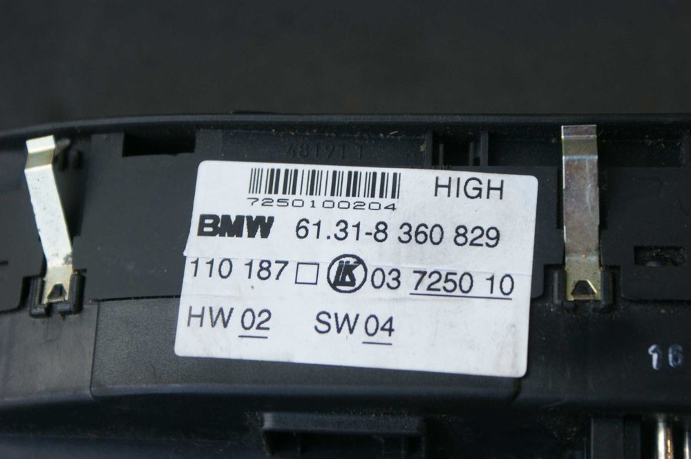 Bmw e38 e39 panel przełącznik sterowania szyb lusterek przyciski