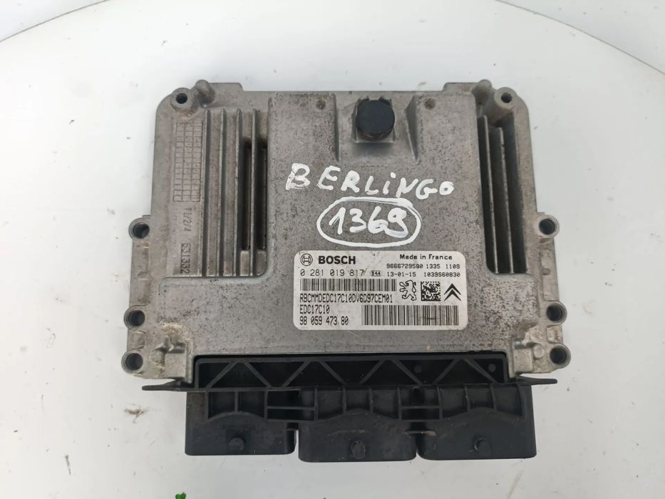 Centralina motor / ECU CITROËN Berlingo Van (B9)