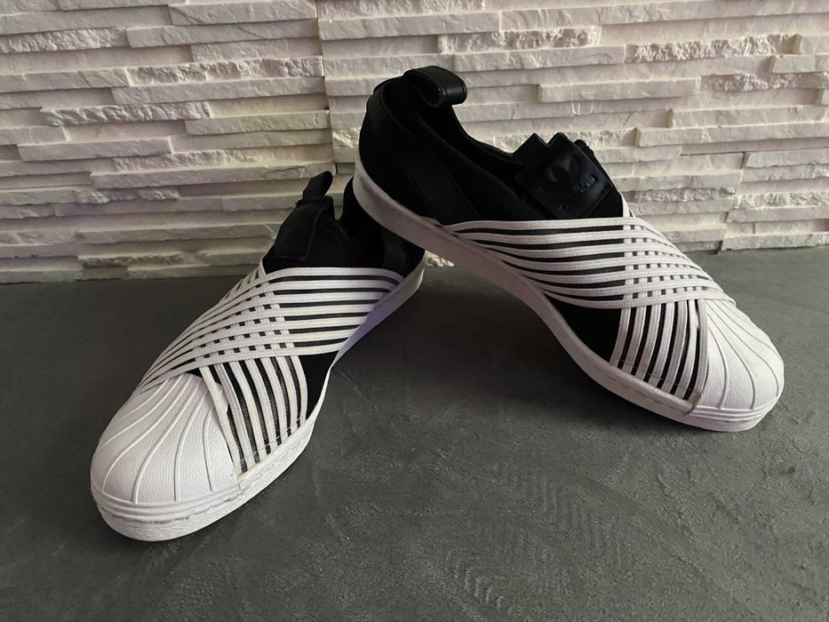 Buty adidas - Superstar Slip On ozdobne gumy