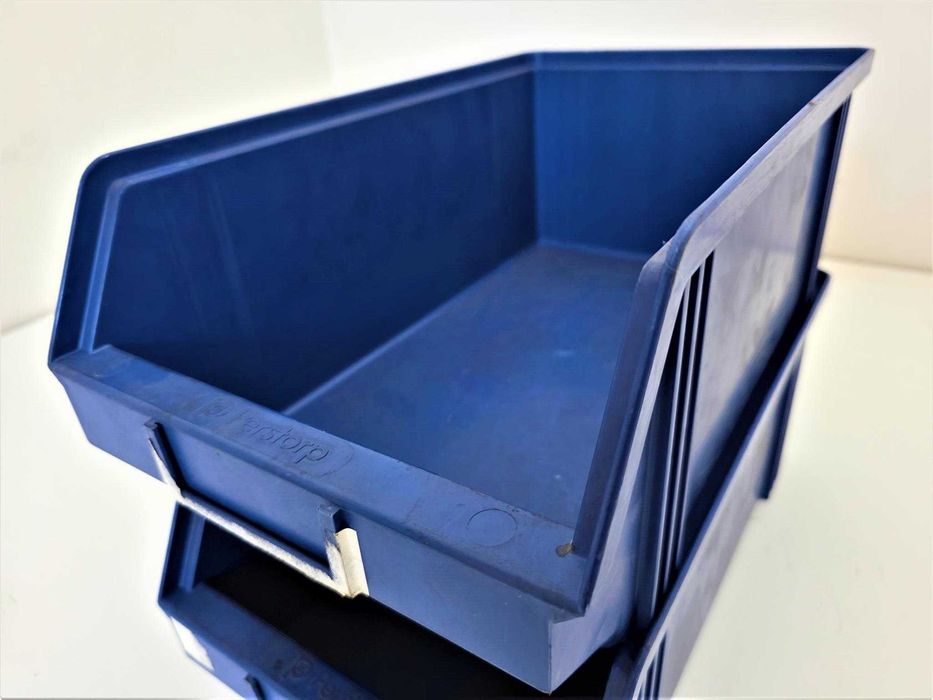 Pojemnik Plastikowy Kuweta 40x20x15cm Skrzynka Kosz Magazyn Warsztat