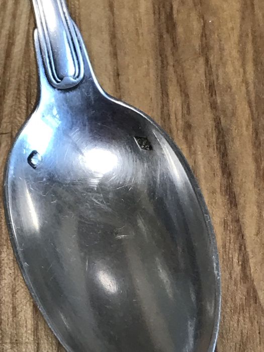 Чашка блюдце ложка серебро 925 проба