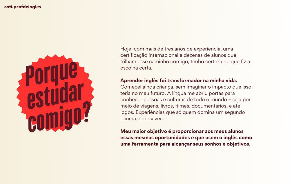 Aulas de inglês  - Online