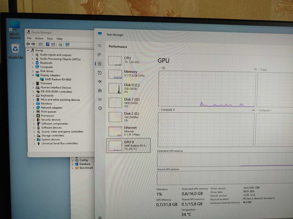 Відеокарта AMD Radeon RX 6800 16GB Sapphire Pulse