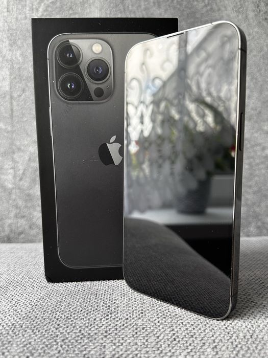iPhone 13 PRO 128GB*Graphite*84% KONDYCJI BATERII*Stan idelany*Cały komplet w oryginale!