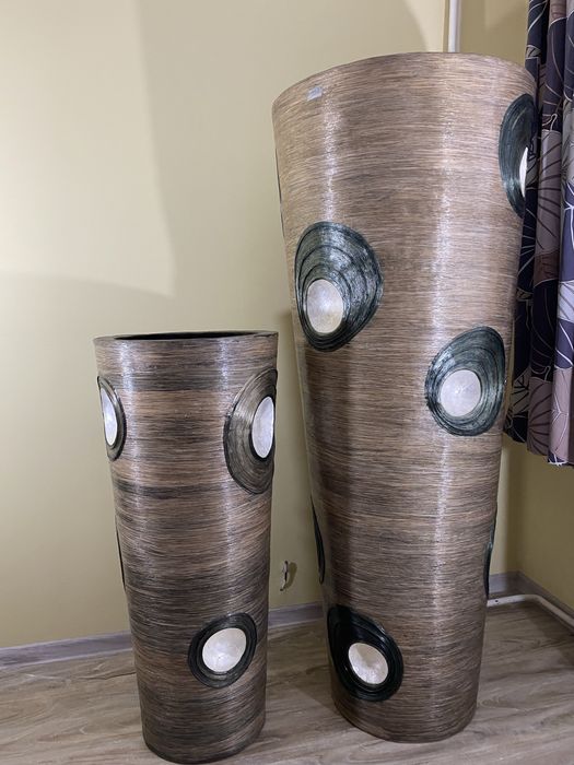 Ekskluzywny komplet 2 donic premium - Rękodzieło H:153 cm i 99 cm