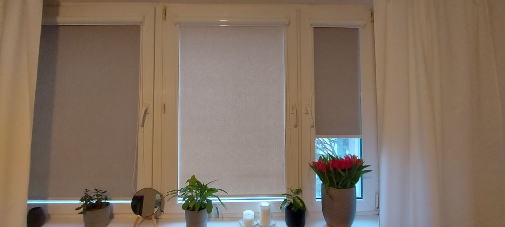 Rolety w kasecie - komplet 3 szt.