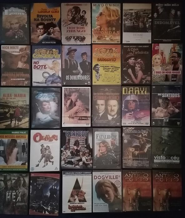 Lote 163 DVD's Originais (LOTE 44)