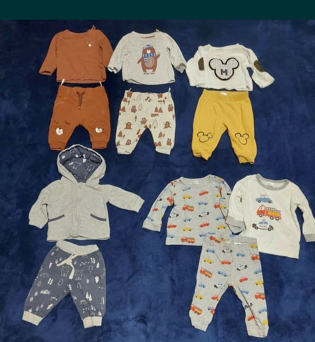 Ubrania dla chłopczyka r.68