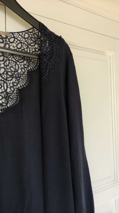 Granatowy sweter, kardigan, Orsay, rozmiar M