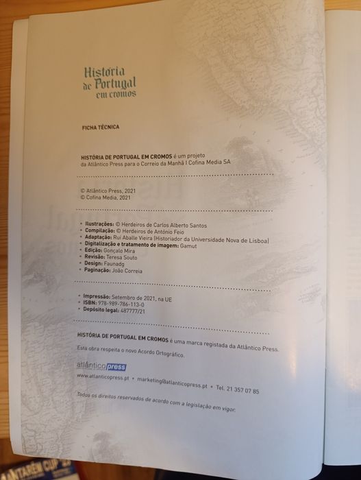 Caderneta "História de Portugal em cromos"