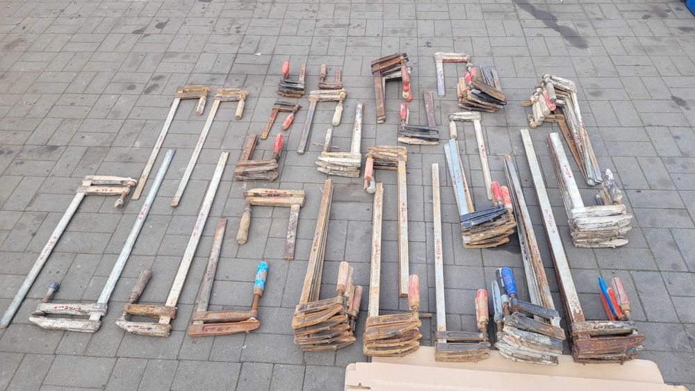 Ścisk stolarki ściski stolarskie stare porządne