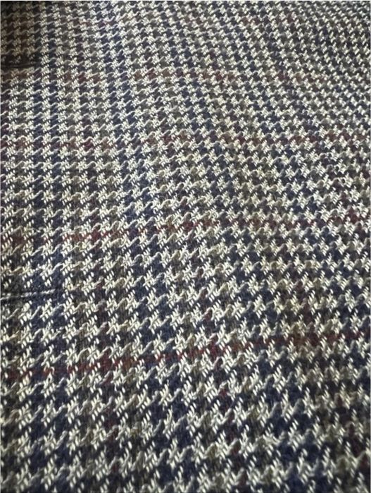 Вовняний жакет у клітинку | чоловічий крій | 100% wool