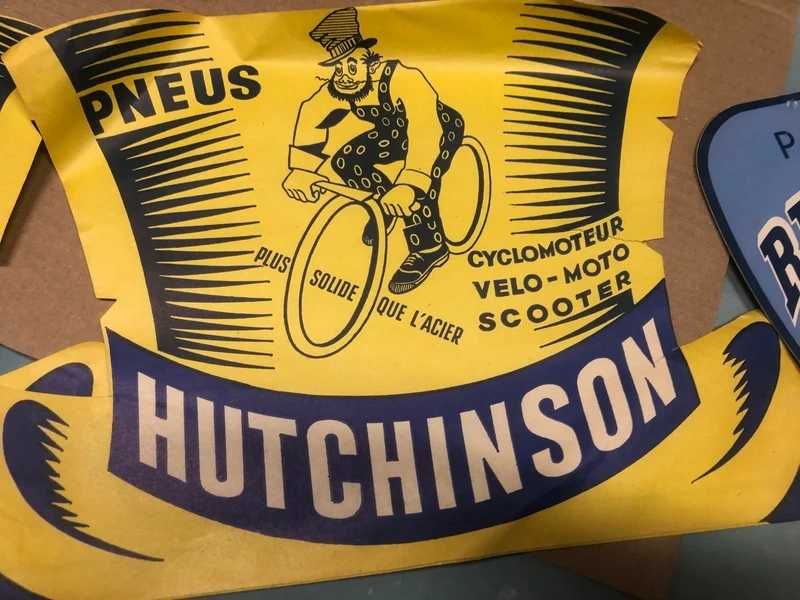 Lote automobilia publicidade antiga anos 50