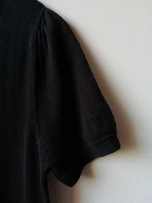 Vestido preto de manga curta - Tiffosi