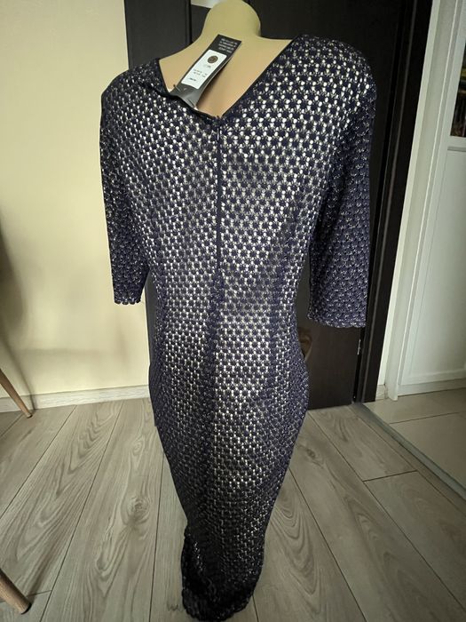 sukienka suknia koronka  lanco