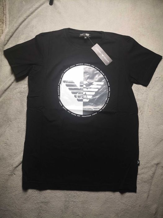 Koszulki t-shirty męskie Emporio Armani Ea7 Armani Jeans AJ Premium