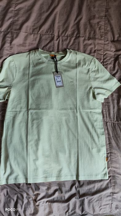 Camel Active groszkowy t-shirt rozm XL organiczna bawełna