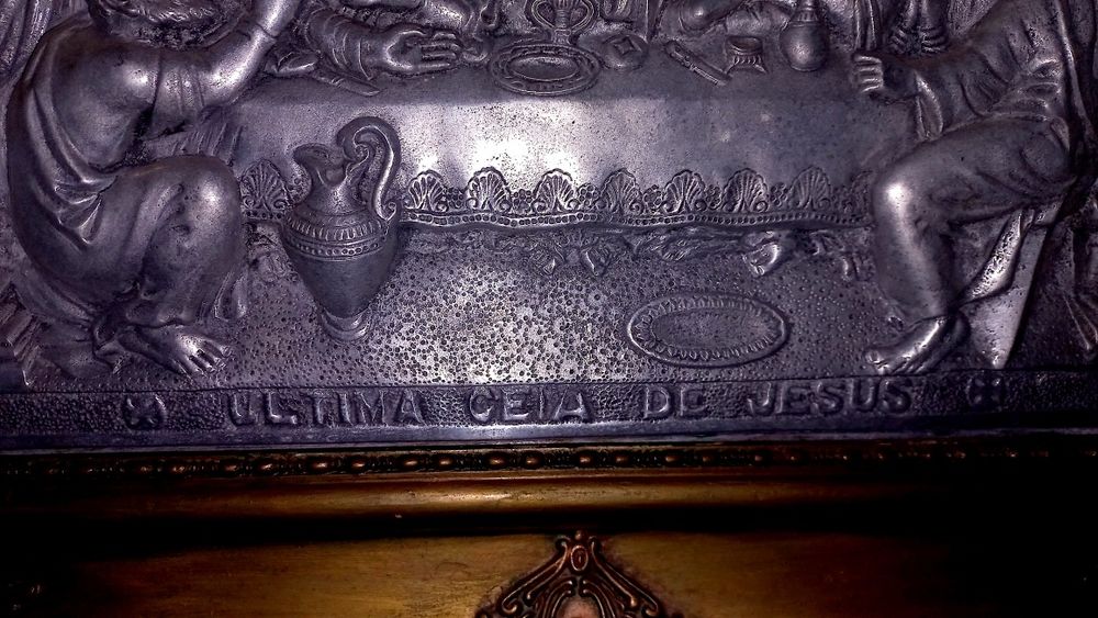 ÚLTIMA CEIA Estanho