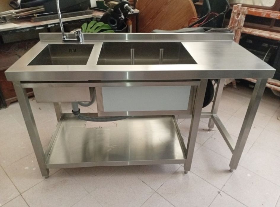 Bancada inox Cocktail