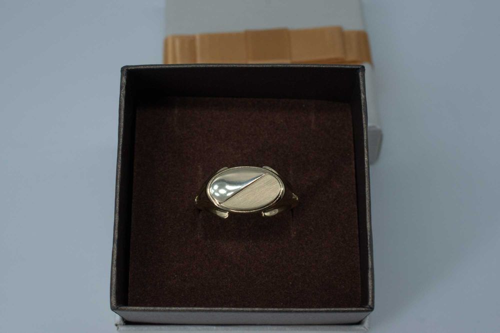 Złoty sygnet męski 585 3,65gram r27 Nowy Klasyk WYSYŁKA GRATIS