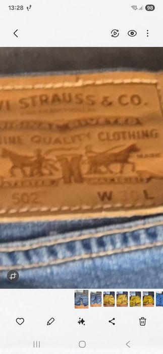 Spodenki Levis..