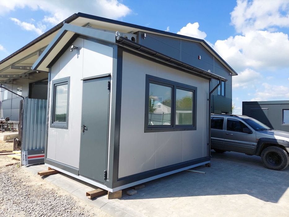 kontener stróżówka budka portiernia biuro pawilon biurowy komis