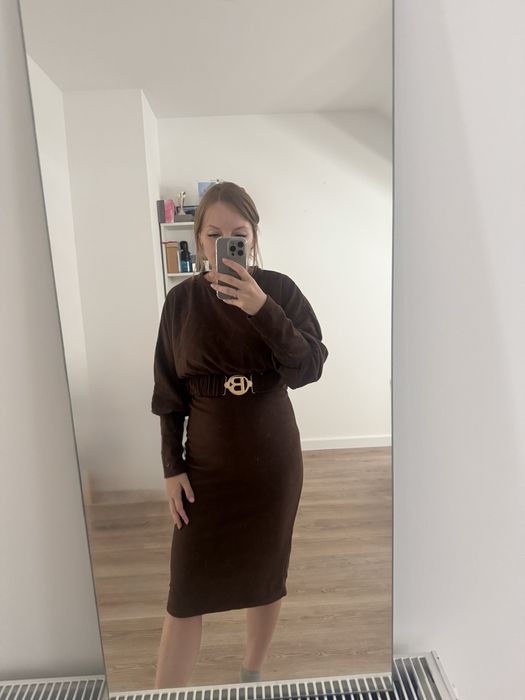 Sukienka czekoladowa