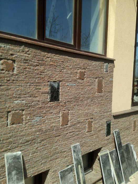 Брекчия гранитная , соломка гранитная