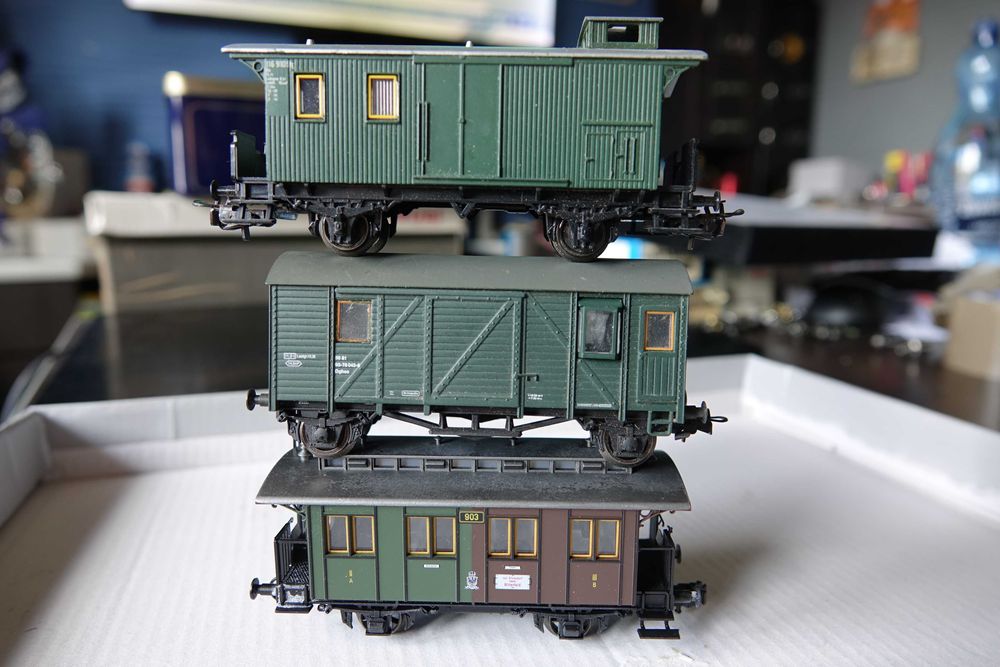 Fleischmann wagoniki HO MIX