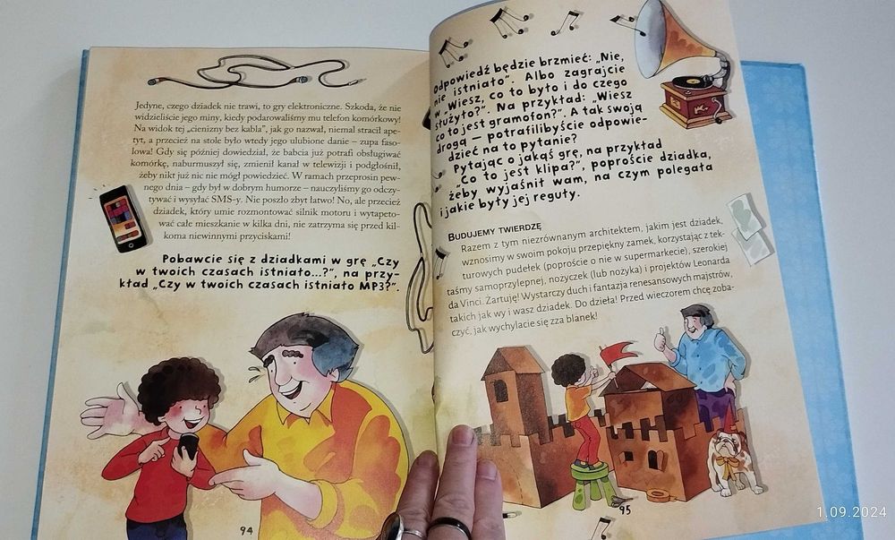 Księga dziadków i wnuków - Gwiazdka - prezent