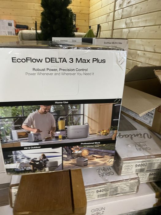 EcoFlow DELTA 3 Max Plus (2 048 Wh) — НОВА . Відправлення  17/02