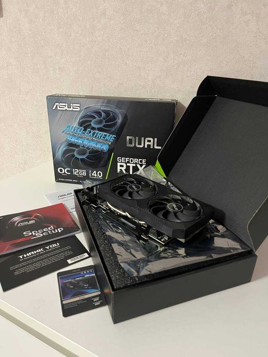 ASUS GeForce RTX 3060 12GB OC, гарантія, ідеальний стан