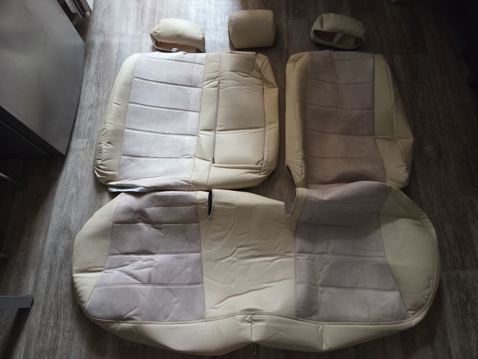 Чехлы Sonata 2010-2014 YF Кожа+ алькантара