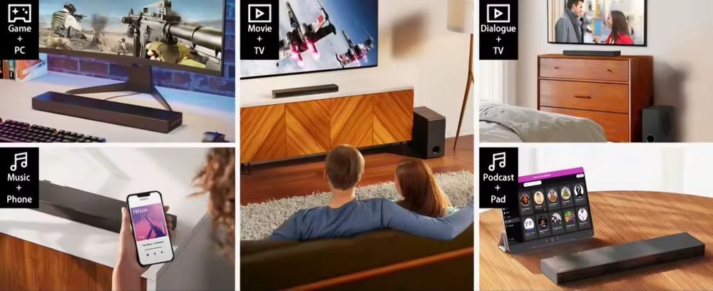 ULTIMEA Nova S50 Pro 2.1 Bezprzewodowy Soundbar z Dolby Atmos