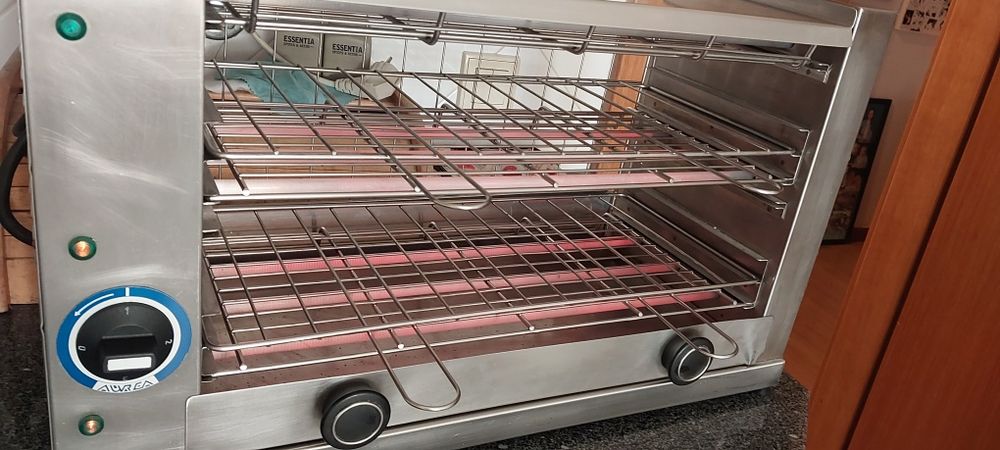 Torradeira vertical industrial AUREA ( Inox )