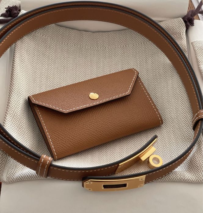Pasek portfel Hermes gg lv