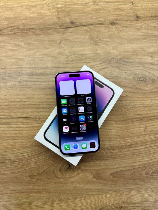 iPhone 14 Pro Purple, black Neverlock фізична сім на подарунок