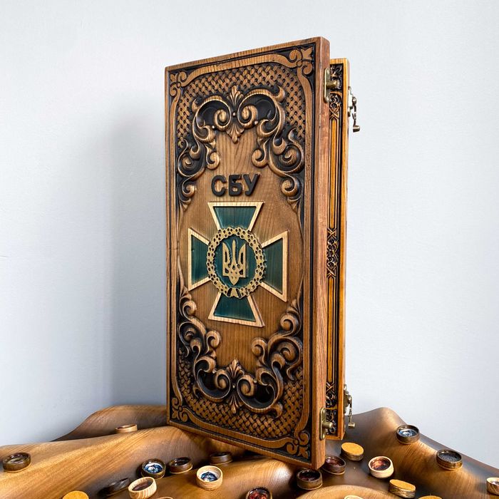 Подарунок для чоловіка Нарди ручної роботи від виробника з дерева СБУ