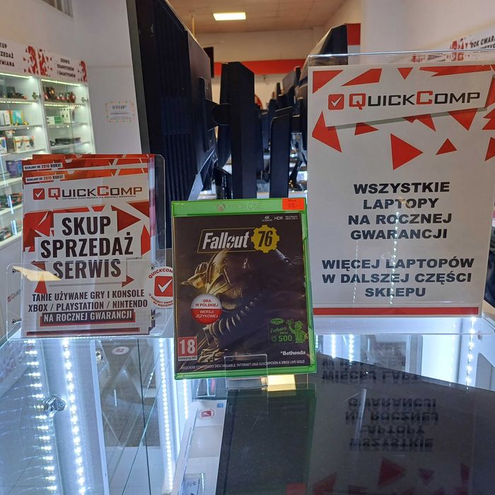 Gra XBOX ONE / X Series NOWA Fallout 76 Gwarancja 1 Rok QUICK-COMP