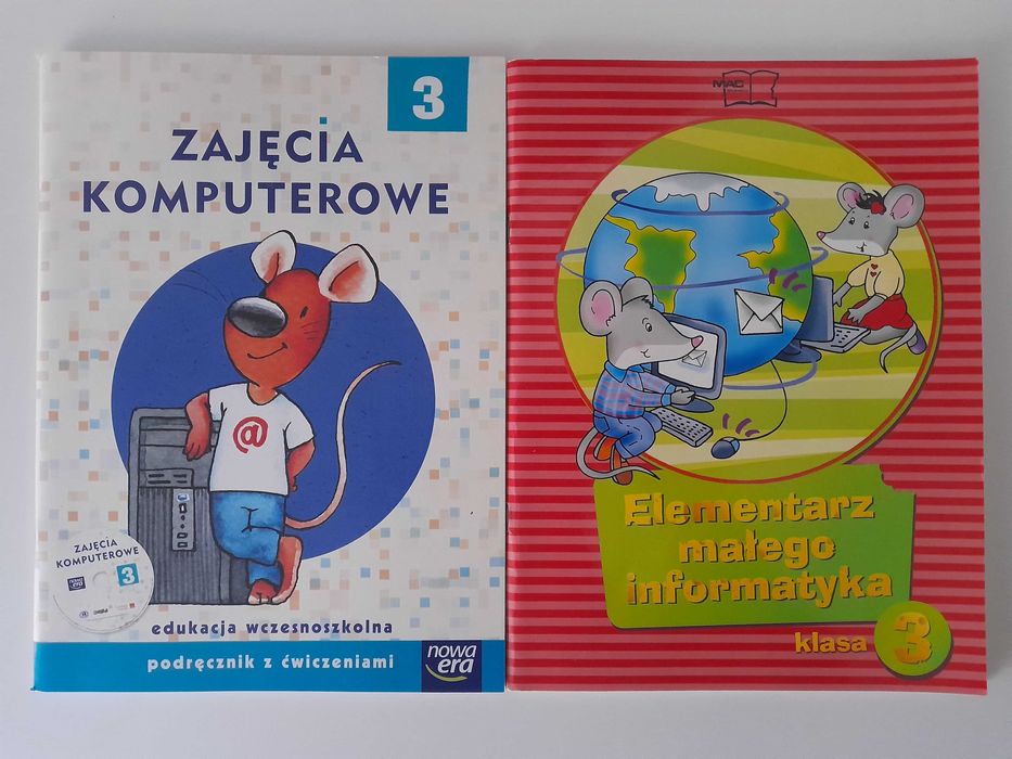 Podręczniki do informatyki dla klasy 3 - 2 książki
