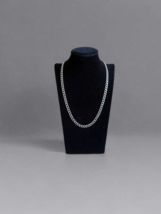 Naszyjnik , łańcuszek , stal chirurgiczna , 55 cm