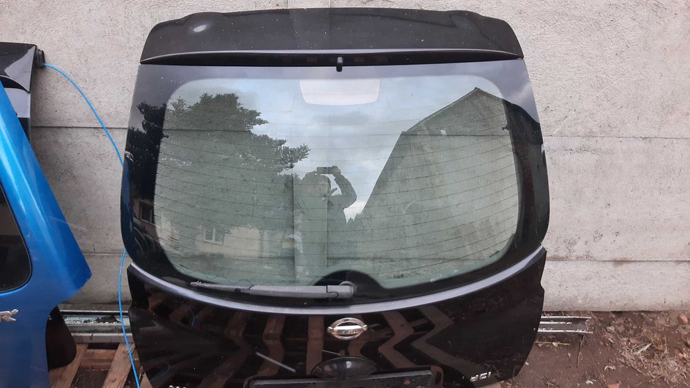 klapa bagażnika Nissan Micra k12 kompletna CZARNA