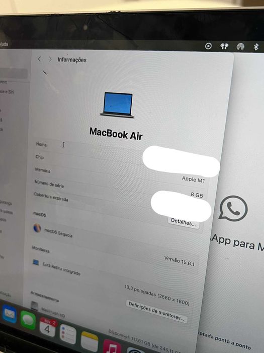 MacBook Air M1 8GB – Excelente estado