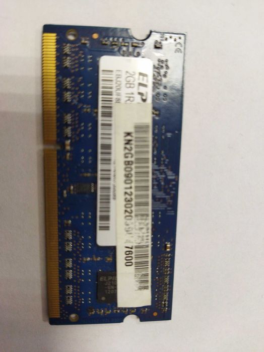 Пам'ять для ноутбука DDR3 2ГБ та 4ГБ