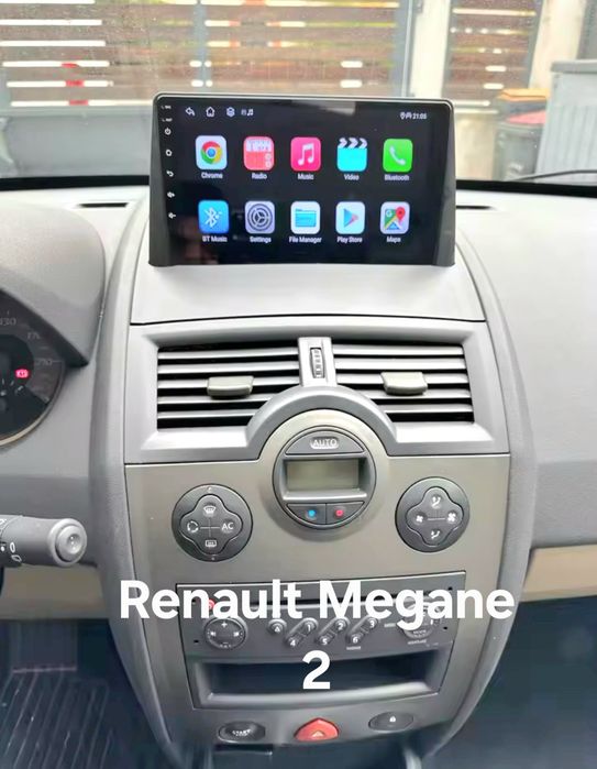 Rádio Renault Megane 2 Android 14 (Novo)